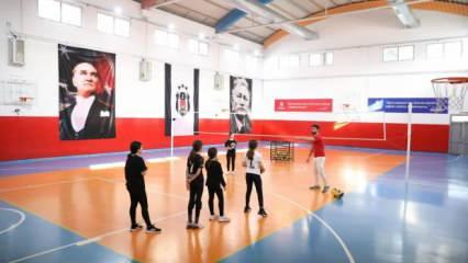 Şişli’de Beşiktaş voleybol ve jimnastik okulu açıldı!