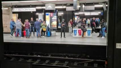 Belçika'da demir yolu çalışanları 3 günlük grevde