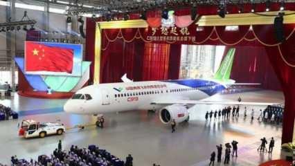 Çin ilk yerli yolcu uçağı "C919" için üretim lisansı aldı... İlk teslimatlar Aralıkta