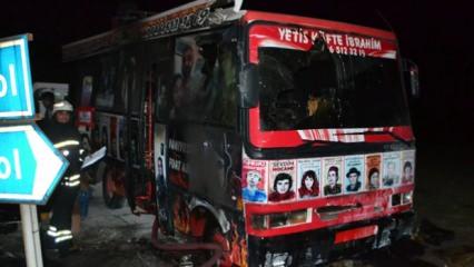 Ekmek teknesi yanan köftecinin feryatları yürek burktu: Vay gitti benim köfte arabam