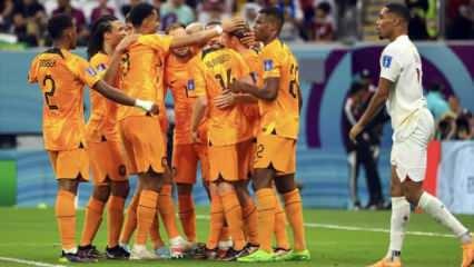 Hollanda lider olarak gruptan çıktı! Katar Dünya Kupası'na puansız veda etti