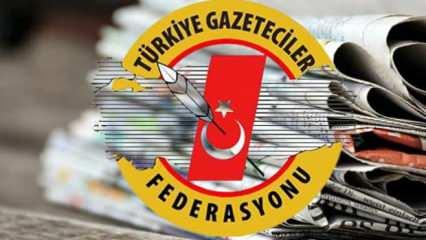 Türkiye Gazeteciler Federasyonu 68. Aksaray Başkanlar Konseyi Sonuç Bildirgesi yayımlandı