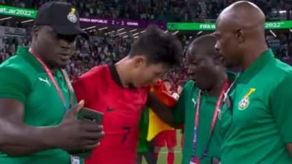 Yaptığı tepkilere neden oldu! Heung Min Son ağlarken...