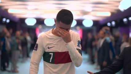 Portekiz elendi! Ronaldo son maçında gözyaşlarını tutamadı