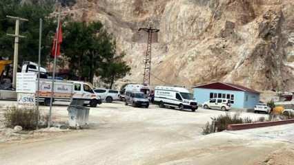 Taş ocağında toprak kayması: 250 metreden yuvarlanan traktörün sürücüsü öldü