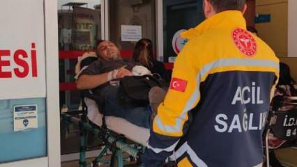 Bursa'da feci olay! Elini bıçkı makinesine kaptırdı