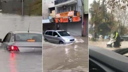 CHP'li belediyelerin yağmurla imtihanı: Önce Antalya sonra İzmir'i sel götürdü!