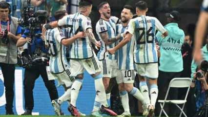 Messi böyle istedi! Arjantin Dünya Kupası'nda finale yükseldi