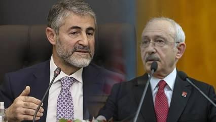 Bakan Nebati, Kılıçdaroğlu'nun "asgari ücret" ithamını yalanladı: Neredeyse 1 yıl olacak