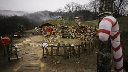Bosna Hersek’in Hobbitler köyünde izole tatil