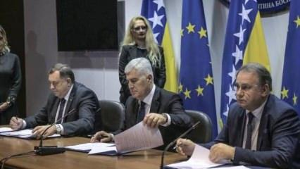 Bosna Hersek'te koalisyon anlaşması imzalandı
