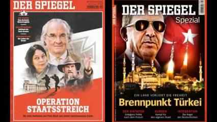 Der Spiegel'den ikiyüzlü darbe tutumu