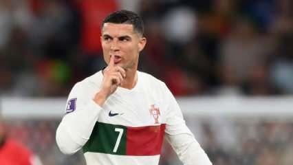 Dünya Kupası umutlarını rafa kaldıran Ronaldo'dan yeni rekor