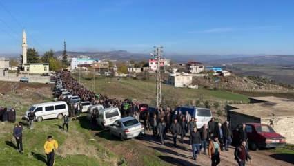 Kilis'te göçükte hayatını kaybeden 2 işçi toprağa verildi