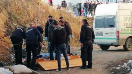 Konya'da korkunç olay: Yol kenarında ceset bulundu!