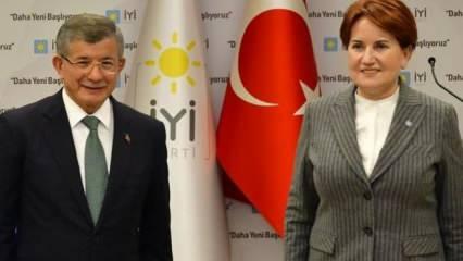 Ahmet Davutoğlu, Meral Akşener görüşmesi başladı