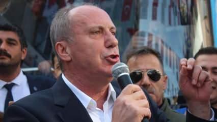 Muharrem İnce'den CHP'ye: 'Dersim katliamcısı' diyenler orada, FETÖ'cüler orada