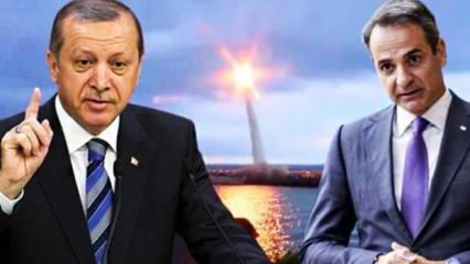 Yunanistan'dan Erdoğan'ın "Tayfun füzesi Atina'yı vurur" sözlerine cevap