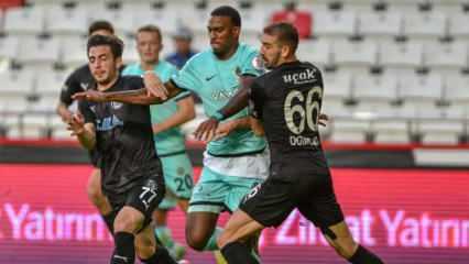 Antalyaspor tek golle turladı!