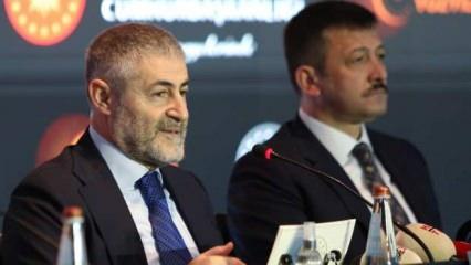 Bakan Nebati'den asgari &uuml;cret, EYT, konut kredisi ve &Ouml;TV indirimi a&ccedil;ıklaması