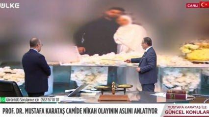 Camide nikah helal mi? Prof. Dr. Mustafa Karataş olayın aslını anlattı