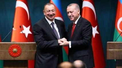 Erdoğan, Aliyev'in doğum gününü kutladı