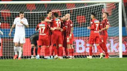 Gaziantep FK, 3 golle turladı!
