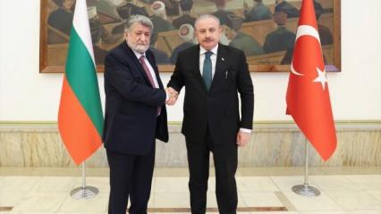 TBMM Başkanı Şentop, Türk kökenli Bulgar mevkidaşı Raşidov ile görüştü