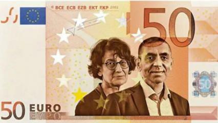 'Euro'ya Türeci ve Şahin'in resimleri basılsın' önerisi