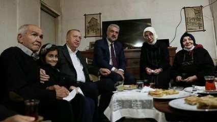 Hatem Teyze, Başkan Erdoğan'ın ziyaretini anlattı: Liderimizin şahsiyetine hayran kaldık