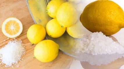Limon tuzu zararlı mı? Doğal limon tuzu nasıl yapılır? 