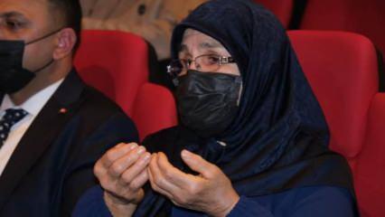 Şehit Ferhat Gedik'in annesi İyi ki Varsın Eren filmini izlerken gözyaşlarını tutamadı