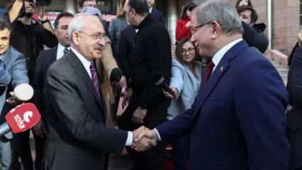 Davutoğlu'ndan Kılıçdaroğlu ve Akşener'e ziyaret