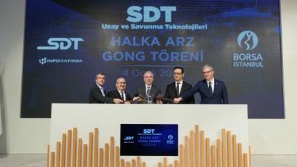 SDT, Borsa İstanbul’un ikinci savunma sanayi şirketi oldu