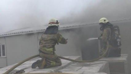 Son Dakika: Avcılar’da inşaat alanında yangın!