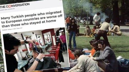 Ezber bozan çalışma... "Avrupa'ya göç eden Türkler daha kötü durumda"
