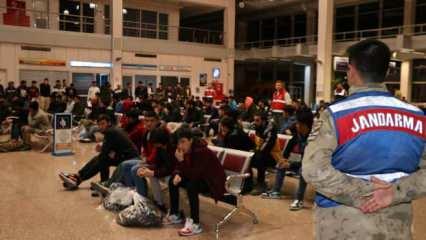Erzurum'dan 9 günde 8 bin 308 düzensiz göçmen sınır dışı edildi
