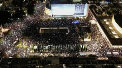 Netanyahu, 80 bin kişiyi sokağa döken yargı planını savundu