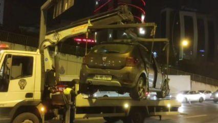 Maltepe'de otomobil ile kamyonet çarpıştı: 4 kişi yaralandı