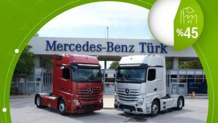 Mercedes-Benz Türk, enerjisini güneşten alacak