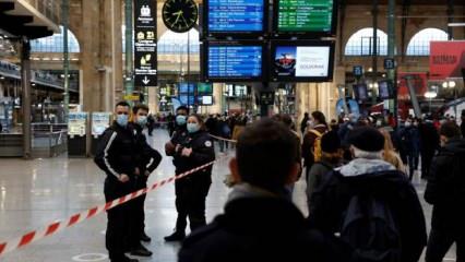 Paris'te bıçaklı saldırı: Çok sayıda yaralı var