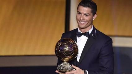 Ronaldo Ballon d'Or ödülünü sattı! Gelir hasta çocuklara bağışlanacak