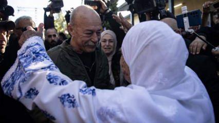 Filistinli mahkum Mahir Yunus, 40 yıl sonra serbest kaldı