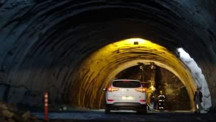 Avrupa'nın en uzunu olacak Zigana Tüneli'nde son 3 ay