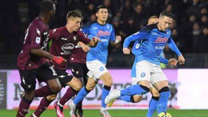 Napoli, Serie A'nın ilk yarısını lider tamamladı!