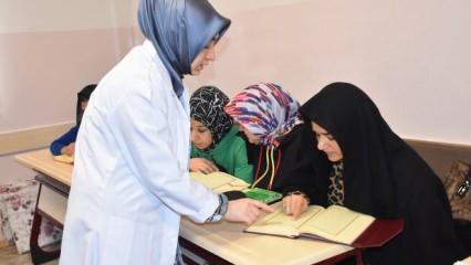 Şahinbey Belediyesi tesislerinde Kur'an-ı Kerim öğreniyorlar