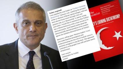 Türkiye’nin Londra Büyükelçisi Ümit Yalçın'dan İngiliz The Economist'e cevap: Küstahlık