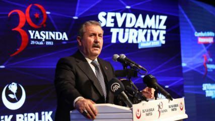 Destici: Safımız Cumhur İttifakı, cumhurbaşkanı adayımız da Recep Tayyip Erdoğan'dır