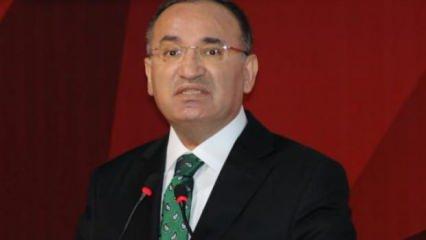 Adalet Bakanı Bozdağ: İftira eden cezasını göze alsın