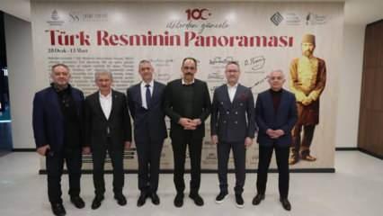 İbrahim Kalın 'Türk Resminin Panoraması Sergisi"nin açılışına katıldı